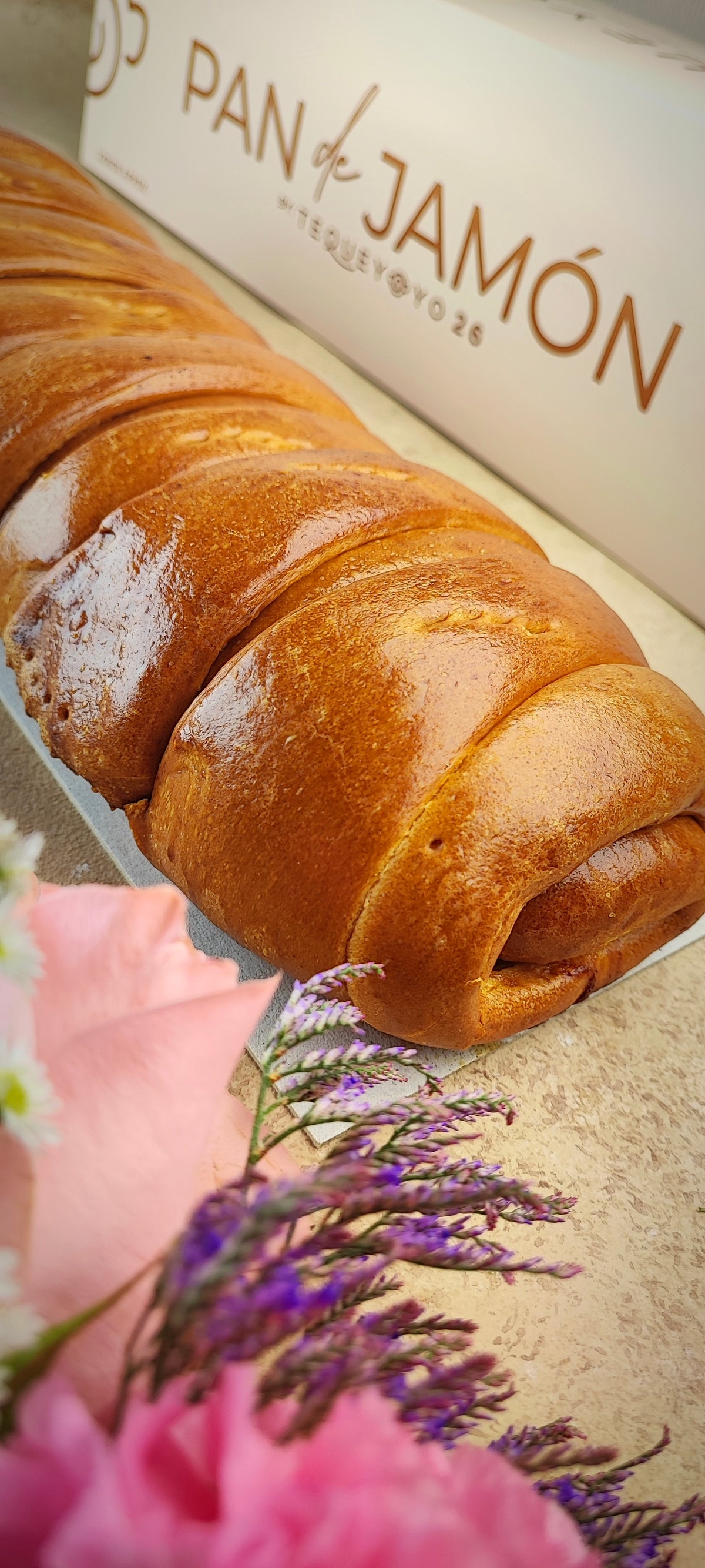Pan de jamón tradicional mediano